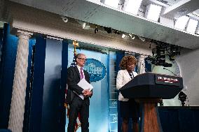 White Hosue Press Briefing With The Office Of Intergovernmental Affairs Tom Perez Talked At Today Press Briefing