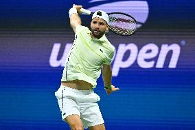 US Open - Tiafoe v Dimitrov Quarterfinal