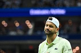 US Open - Tiafoe v Dimitrov Quarterfinal