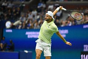 US Open - Tiafoe v Dimitrov Quarterfinal