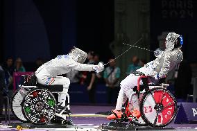 Paris 2024 Paralympics - Wheelchair Fencing