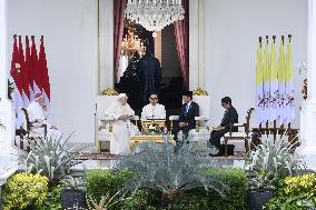 Pope Francis Meets With President Joko Widodo - Jakarta