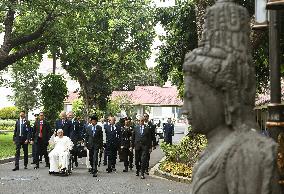 Pope Francis Meets With President Joko Widodo - Jakarta