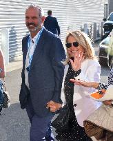 US Open - Celebs Walk The Blue Carpet