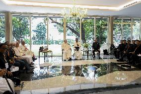 Pope Francis Meets Jesuits - Jakarta