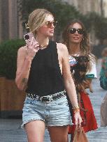 Chiara Ferragni Out - Milan