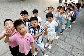 Twins in Elementary School in Handan