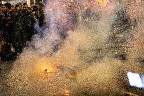 Anti-Government Protest Outside Netanyahu’s Home - Jerusalem