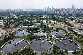 Jiangxinzhou Sewage Treatment Plant in Nanjing