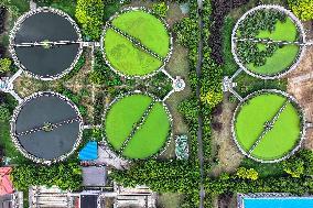 Jiangxinzhou Sewage Treatment Plant in Nanjing