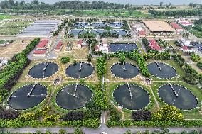 Jiangxinzhou Sewage Treatment Plant in Nanjing