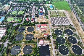 Jiangxinzhou Sewage Treatment Plant in Nanjing