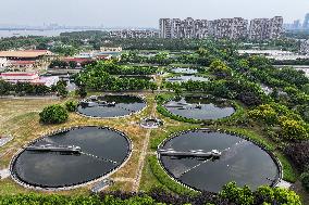 Jiangxinzhou Sewage Treatment Plant in Nanjing