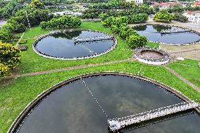 Jiangxinzhou Sewage Treatment Plant in Nanjing