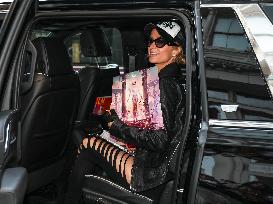 Paris Hilton Promoting Her New Album Infinite Icon - NYC