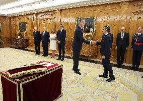 King Felipe Audiences - Madrid