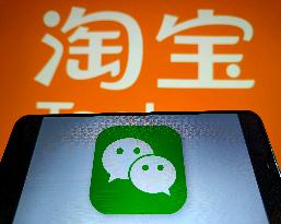 Illustration Taobao Wechat Pay