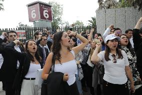 Protest Against  Reform Of The Judicial Branch