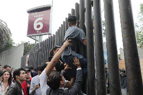 Protest Against  Reform Of The Judicial Branch