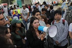 Protest Against  Reform Of The Judicial Branch