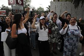 Protest Against  Reform Of The Judicial Branch