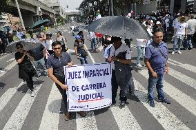 Protest Against  Reform Of The Judicial Branch