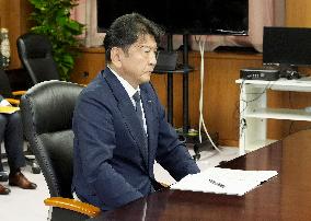 CORRECTED: TEPCO president Kobayakawa