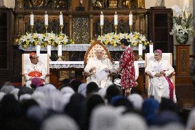 Pope Francis Meets The Catholic Community - Jakarta