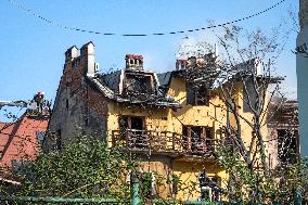 Russian strike on Lviv