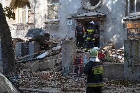 Russian strike on Lviv