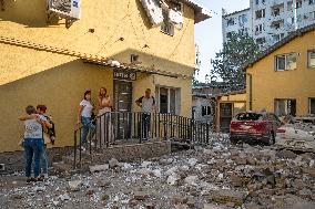 Russian strike on Lviv