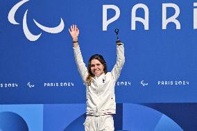 Paris 2024 Paralympics - Para Cycling Road - Heidi Gaugain Wins Silver