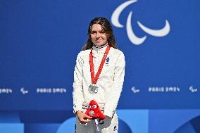 Paris 2024 Paralympics - Para Cycling Road - Heidi Gaugain Wins Silver