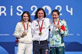 Paris 2024 Paralympics - Para Cycling Road - Heidi Gaugain Wins Silver