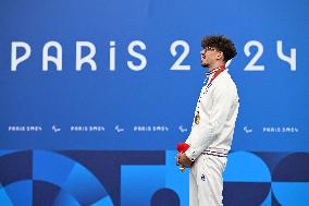 Paris 2024 Paralympics - Para Cycling Road - Alexandre Leaute Wins Gold