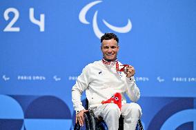 Paris 2024 Paralympics - Para Cycling Road - Florian Jouanny Wins Bronze