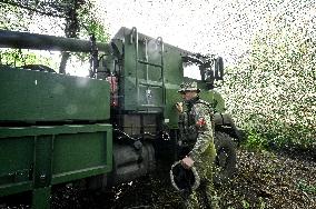 Combat mission of Ukraines 55th Artillery Brigade in Pokrovsk direction