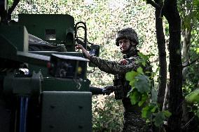 Combat mission of Ukraines 55th Artillery Brigade in Pokrovsk direction