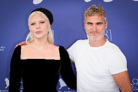 "Joker: Folie A Deux" Photocall - The 81st Venice International Film Festival