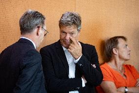 Weekly Cabinet Meeting At The Chancellery in Berlin