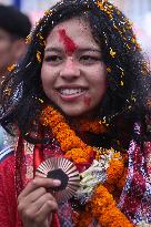 Nepali Paralympics Medal Winner Gets Rousing Welcome Back Home