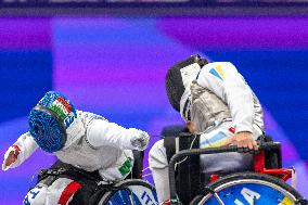 Wheelchair Fencing - Paris 2024 Summer Paralympic Games: Day 7