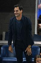 Roger Federer At US Open - NYC