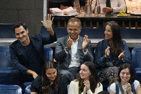 Roger Federer At US Open - NYC