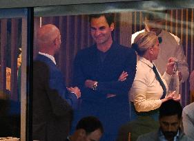 Roger Federer At US Open - NYC