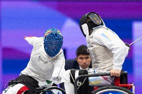 Wheelchair Fencing - Paris 2024 Summer Paralympic Games: Day 7