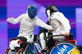 Wheelchair Fencing - Paris 2024 Summer Paralympic Games: Day 7