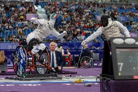 Wheelchair Fencing - Paris 2024 Summer Paralympic Games: Day 7