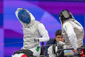 Wheelchair Fencing - Paris 2024 Summer Paralympic Games: Day 7