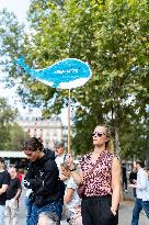 Demonstration In Support Of Paul Watson - Paris